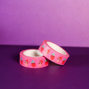 Strawberry Fwends and Flecks Washi Tape