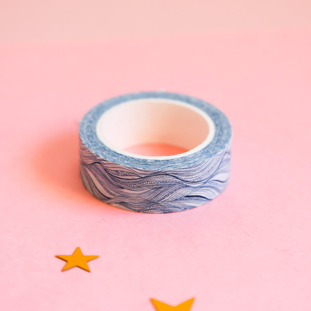 Waves In A Washi Tape