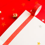 Santa's Special Golden Polka Dot Foil Washi Tape