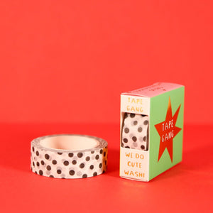 Black and White Classic Polka Dot Washi Tape