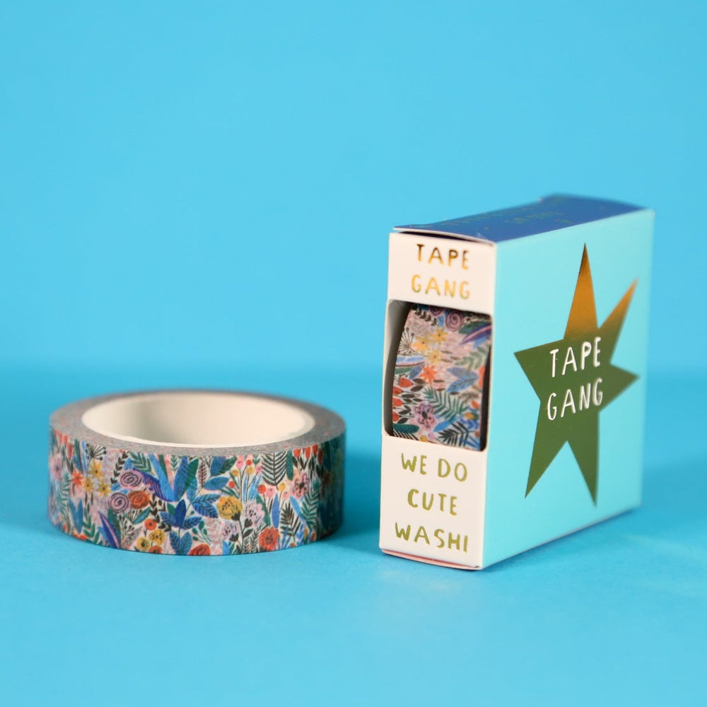 Bright Bold Floral Washi Tape