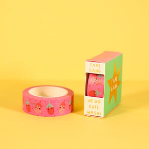 Strawberry Fwends and Flecks Washi Tape