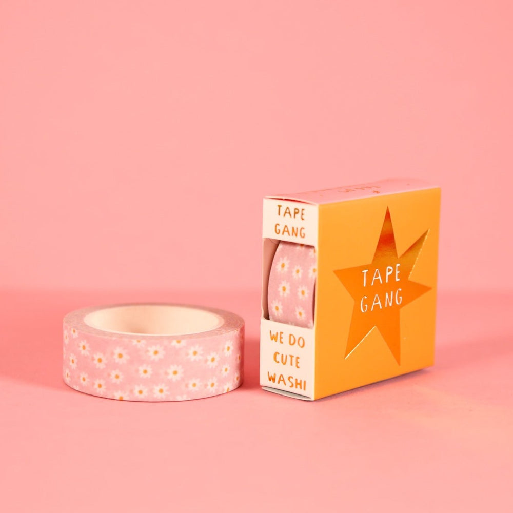 Nude Field Of Daisies Washi Tape