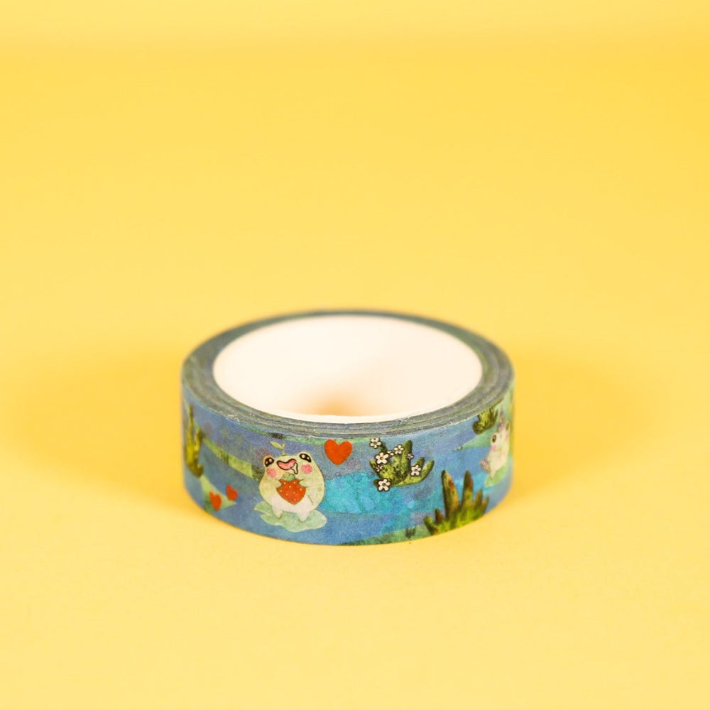 Cutest Froggos Chillin’ On a River Washi Tape