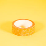 Orange Wavey Waves Washi Tape