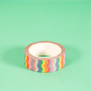 Rainbow Wiggle Jiggle Jelly Washi Tape