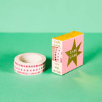 Set of 3 Mini Happy Easter Egg-cellent Bunny Pink Purple Red Washi Tape
