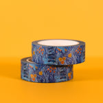 Blooming Blue Floral Washi Tape