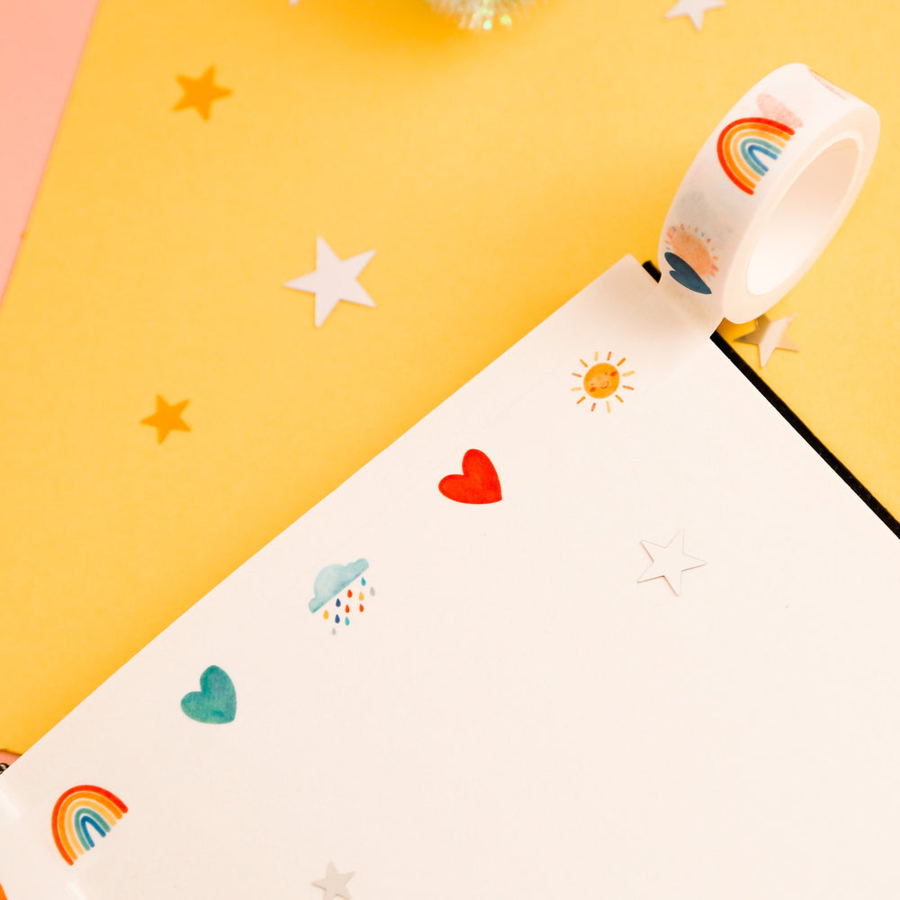 Bright Happy Rainbows And Fwends Washi Tape